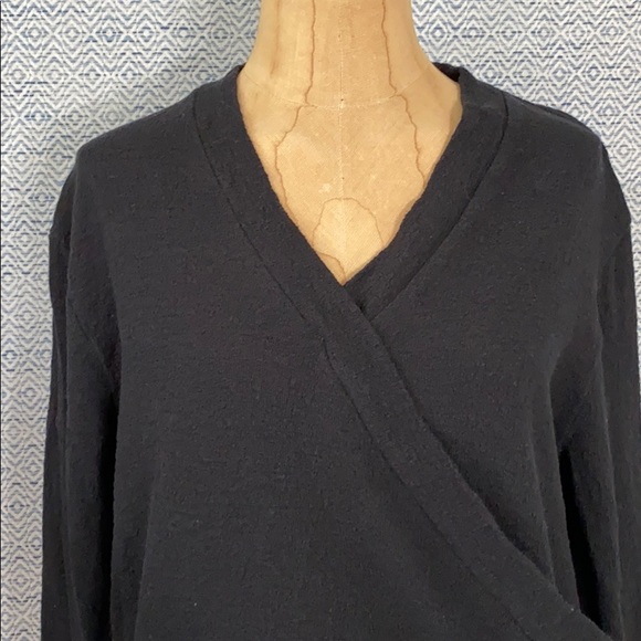 J. Crew Faux Wrap Sweater - Picture 2 of 7